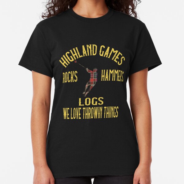 Highland Games Throwin Stuff Classic T-Shirt