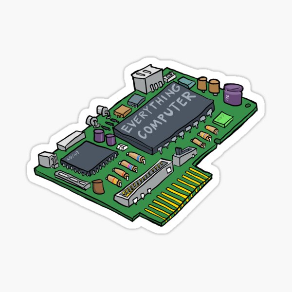 Everything Computer Sticker
