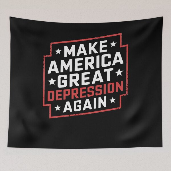 Item preview, Make America Great Depression Again designed and sold by AME ⭐⭐⭐⭐⭐.