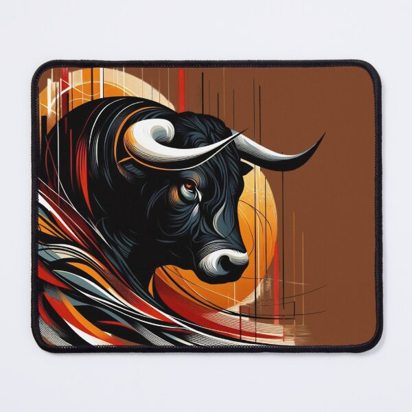 Item preview, COLORFUL BULL'S HEAD (#793C1D) designed and sold by Marlon Oseguera.