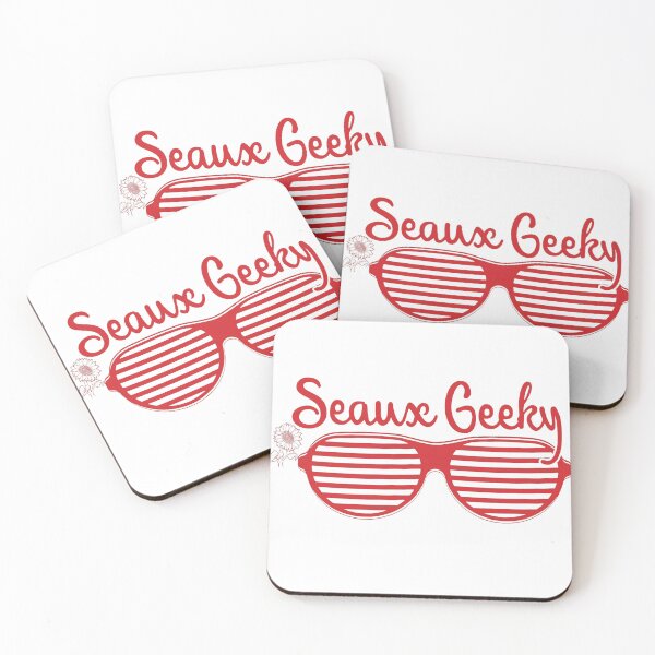 Item preview, Retro Cool "Seaux Geeky" Sunglasses Design designed and sold by K3DreamKreation.