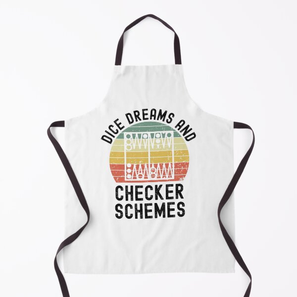 Item preview, Dice dreams and Checker schemes Funny Backgammon retro designed and sold by snowry.