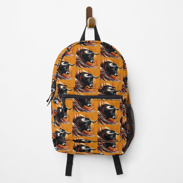 Item preview, COLORFUL BULL'S HEAD (#DE7D08) designed and sold by Marlon Oseguera.