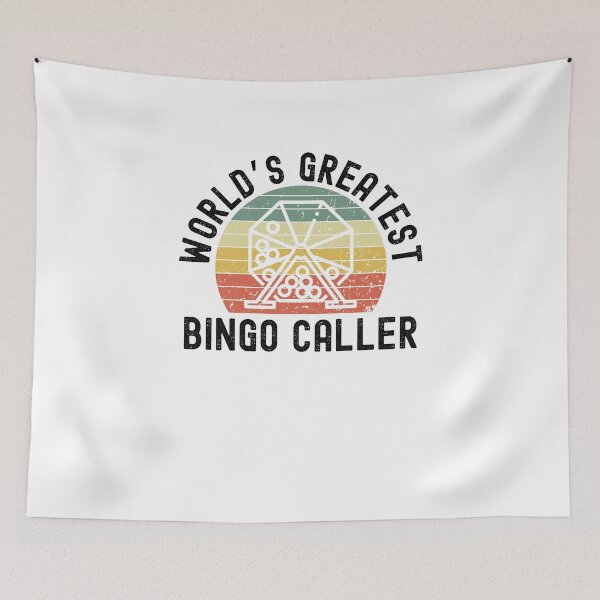 Item preview, World's greatest bingo caller Retro funny bingo machine designed and sold by snowry.