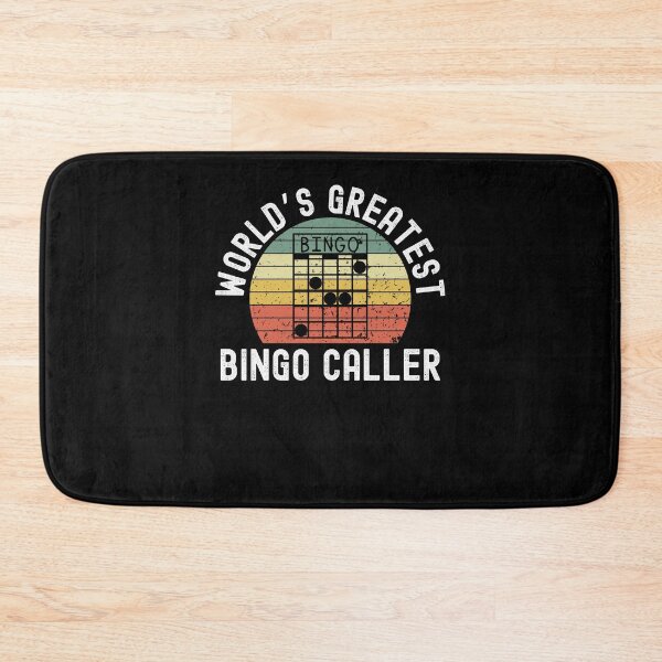 Item preview, World's greatest bingo caller Retro funny bingo player humor designed and sold by snowry.