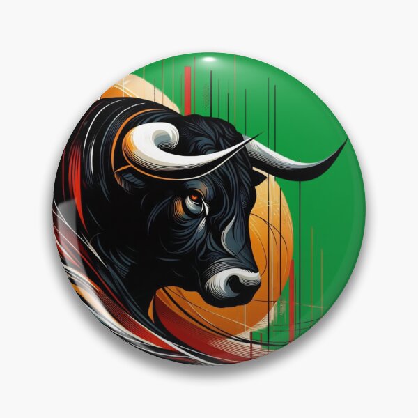 Item preview, COLORFUL BULL'S HEAD (#009933) designed and sold by Marlon Oseguera.