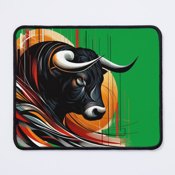 Item preview, COLORFUL BULL'S HEAD (#009933) designed and sold by Marlon Oseguera.