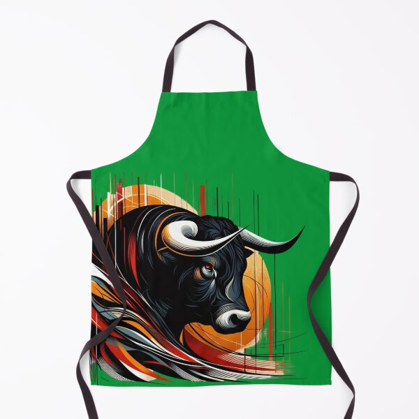 Item preview, COLORFUL BULL'S HEAD (#009933) designed and sold by Marlon Oseguera.