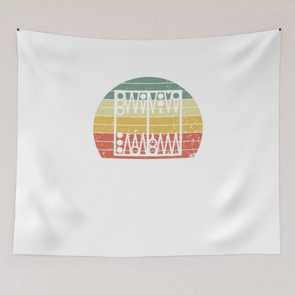 Item preview, Backgammon board cool Backgammon player club retro sunset designed and sold by snowry.