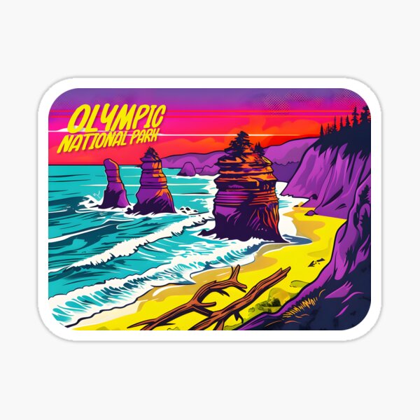 Item preview, Olympic National Park designed and sold by Mikycle.
