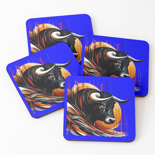 Item preview, COLORFUL BULL'S HEAD (#0000FF) designed and sold by Marlon Oseguera.