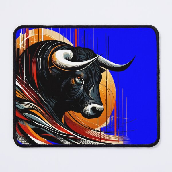 Item preview, COLORFUL BULL'S HEAD (#0000FF) designed and sold by Marlon Oseguera.