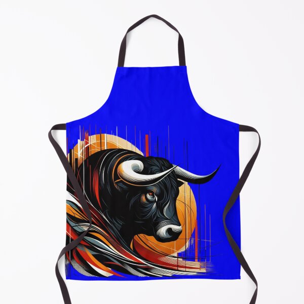 Item preview, COLORFUL BULL'S HEAD (#0000FF) designed and sold by Marlon Oseguera.