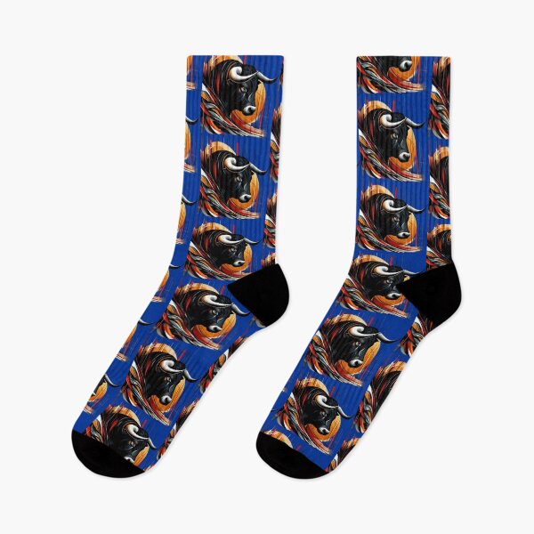 Item preview, COLORFUL BULL'S HEAD (#003399) designed and sold by Marlon Oseguera.