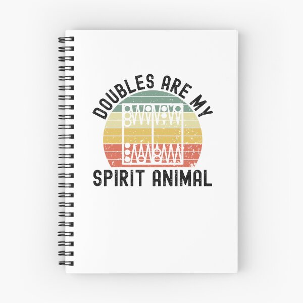 Item preview, Doubles are my spirit animal Funny Backgammon retro designed and sold by snowry.