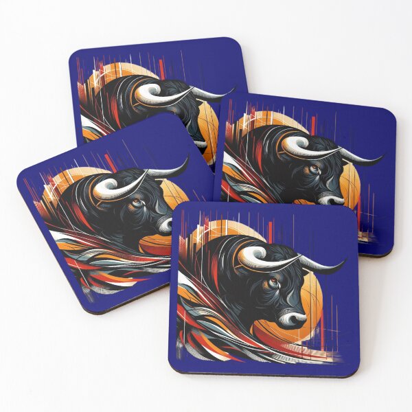 Item preview, COLORFUL BULL'S HEAD (#000066) designed and sold by Marlon Oseguera.
