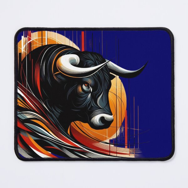 Item preview, COLORFUL BULL'S HEAD (#000066) designed and sold by Marlon Oseguera.