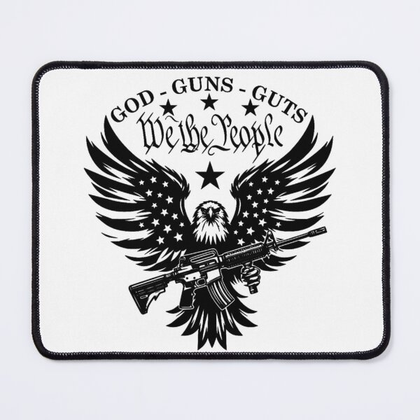 Item preview, Eagle God - Guns - Guts We The People designed and sold by Rob5Designs.