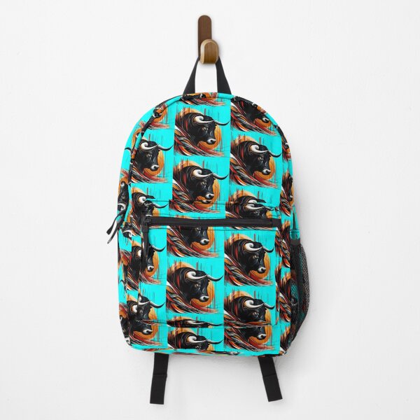 Item preview, COLORFUL BULL'S HEAD (#00FFFF) designed and sold by Marlon Oseguera.