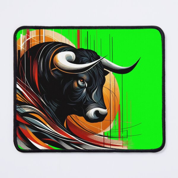 Item preview, COLORFUL BULL'S HEAD (#00FF00) designed and sold by Marlon Oseguera.
