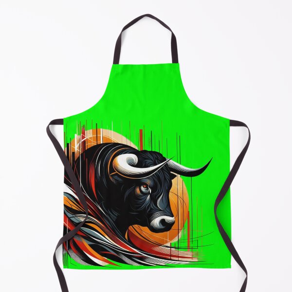 Item preview, COLORFUL BULL'S HEAD (#00FF00) designed and sold by Marlon Oseguera.