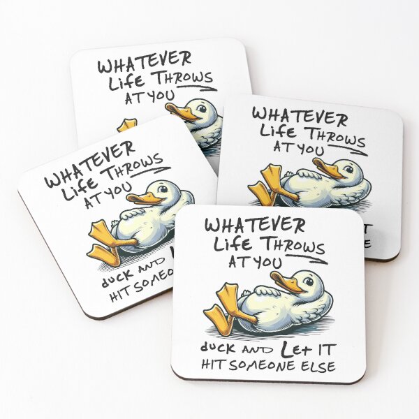 Item preview, Ducking advice, funny slogan designed and sold by Lolly's Lane Shoppe.