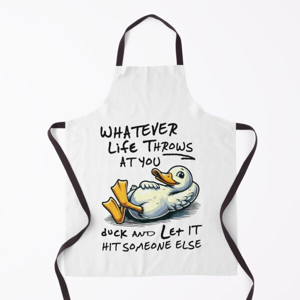 Item preview, Ducking advice, funny slogan designed and sold by Lolly's Lane Shoppe.