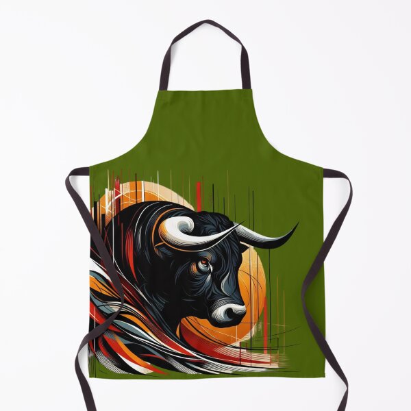 Item preview, COLORFUL BULL'S HEAD (#496100) designed and sold by Marlon Oseguera.