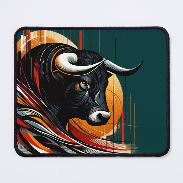 Item preview, COLORFUL BULL'S HEAD (#003333) designed and sold by Marlon Oseguera.