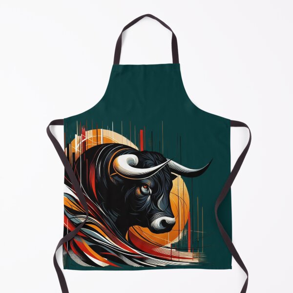Item preview, COLORFUL BULL'S HEAD (#003333) designed and sold by Marlon Oseguera.