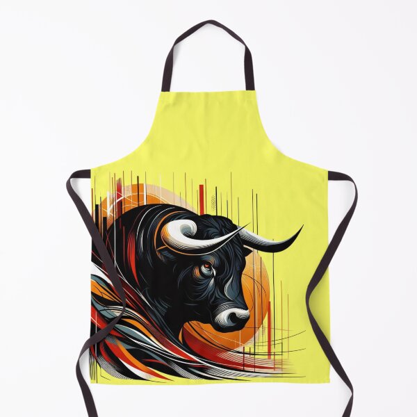 Item preview, COLORFUL BULL'S HEAD (#FFFF66) designed and sold by Marlon Oseguera.