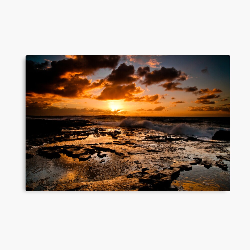 Shelly Beach Sunrise Canvas Print