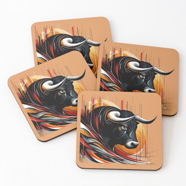 Item preview, COLORFUL BULL'S HEAD (#DF975C) designed and sold by Marlon Oseguera.