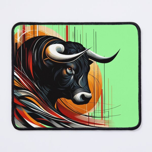Item preview, COLORFUL BULL'S HEAD (#99FF99) designed and sold by Marlon Oseguera.