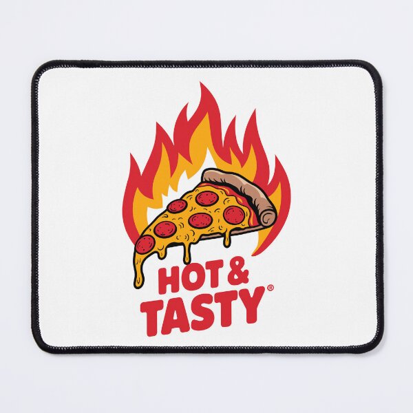 Item preview, Hot & Tasty Pepperoni Pizza Flame designed and sold by Taans-Creation.