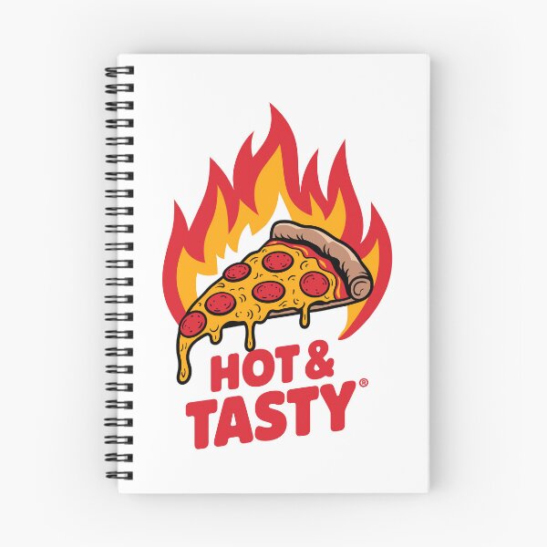 Item preview, Hot & Tasty Pepperoni Pizza Flame designed and sold by Taans-Creation.