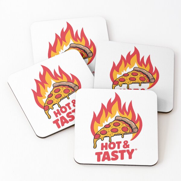Item preview, Hot & Tasty Pepperoni Pizza Flame designed and sold by Taans-Creation.