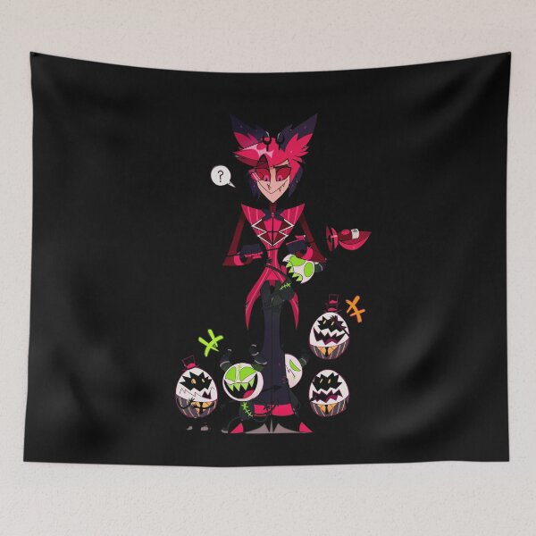 Item preview, hazbin hotel alastor｜hazbin hotel charlie｜alastor hazbin hotel｜ hazbin hotel vaggie｜hazbin hotel characters designed and sold by CrispyToastYT.