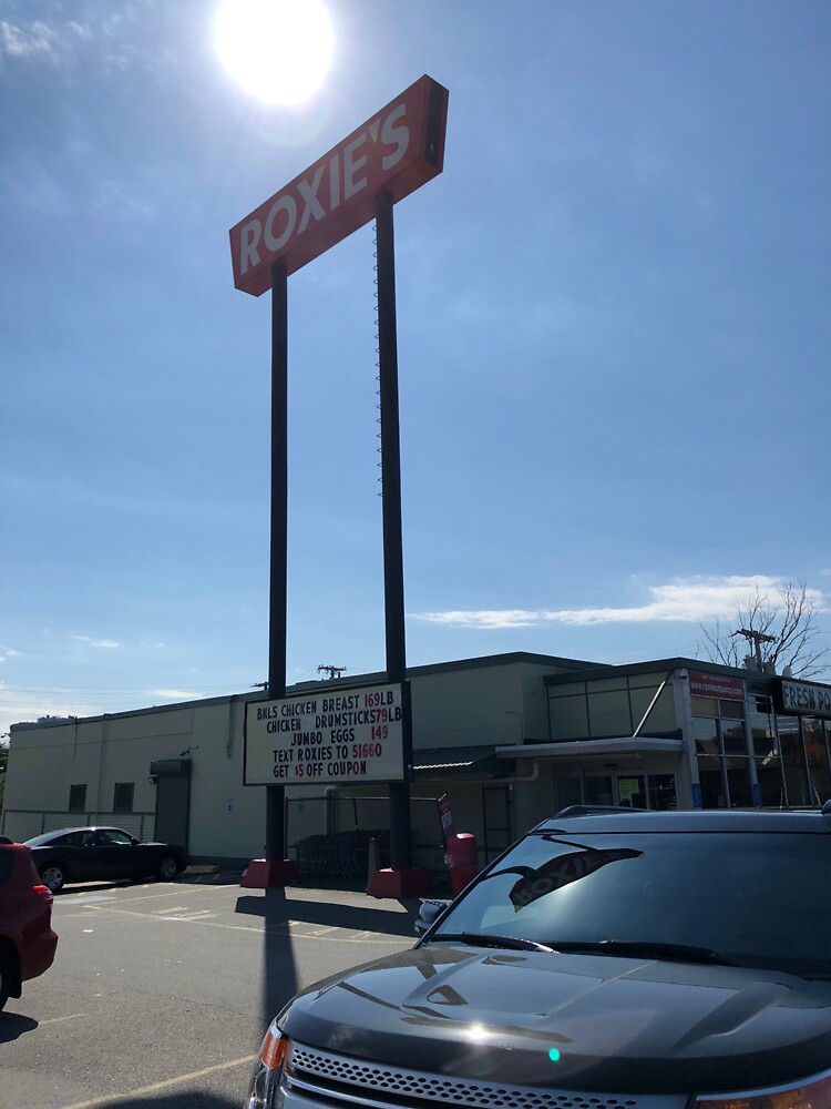 "Roxie's Quincy" Sticker by Robbie6262 Redbubble