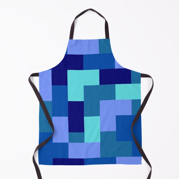 Aperçu de l'œuvre Carrés bleus aléatoires créée et vendue par Yesskathe.