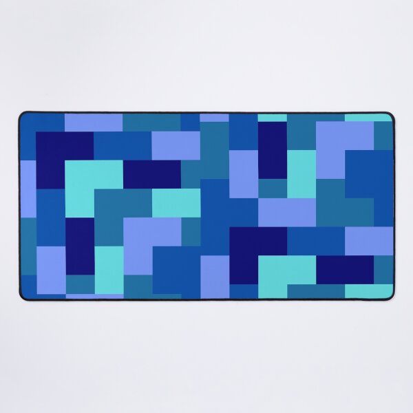 Artikelvorschau, Zufällige blaue Quadrate entworfen und verkauft von Yesskathe.