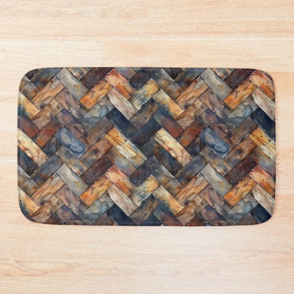 Item preview, Watercolor Herringbone Wood Grain designed and sold by NTGUILTY.