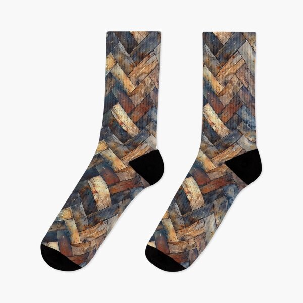 Item preview, Watercolor Herringbone Wood Grain designed and sold by NTGUILTY.