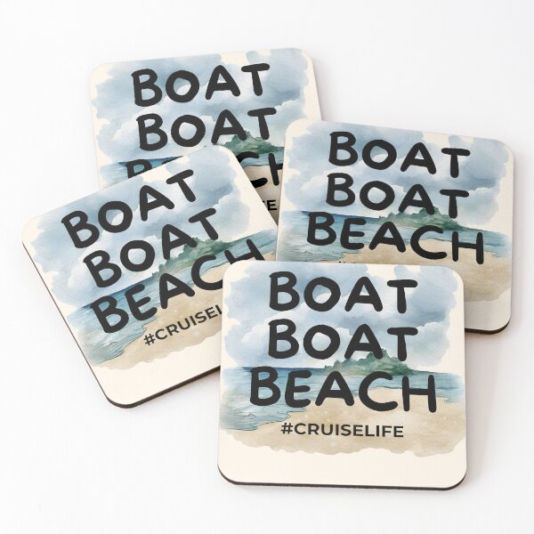 Item preview, Boat, Boat, Beach designed and sold by NotARealGrownUp.