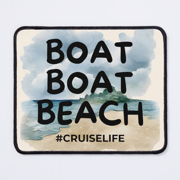 Item preview, Boat, Boat, Beach designed and sold by NotARealGrownUp.