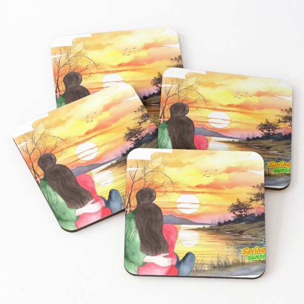 Item preview, spring sunset Designer Fashion: Graphic designed and sold by “Popvanta – pop-culture-t-shirt-store .