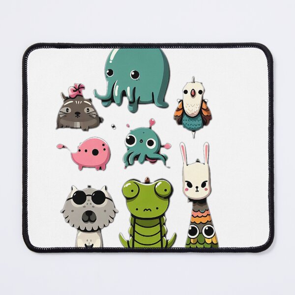 Item preview, quirky animals designed and sold by NCNGDESIGN.