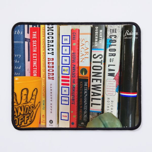 Item preview, HANDS OFF OUR DEMOCRACY designed and sold by Papergreat.