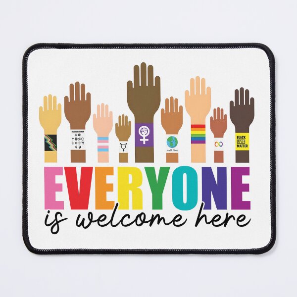 Item preview, Everyone Is Welcome Here designed and sold by vintagearttee.
