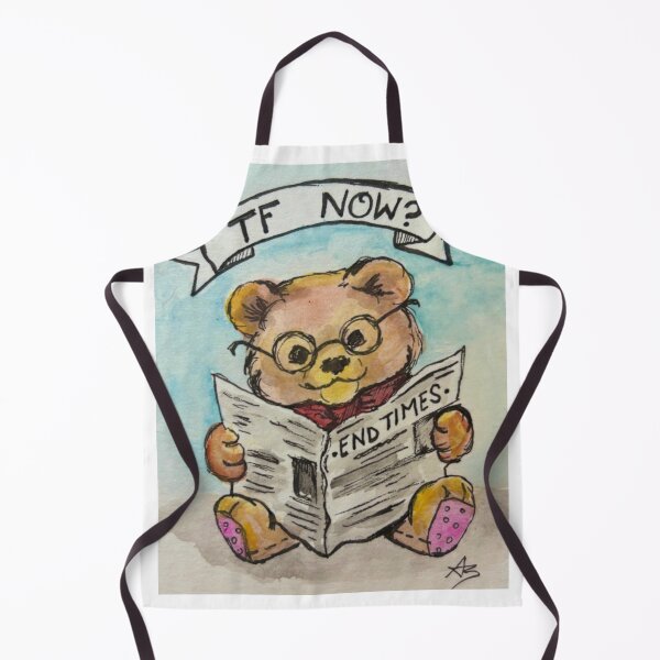 Artikelvorschau, Sketchy Bear liest vom Untergang entworfen und verkauft von Sketchyspics.